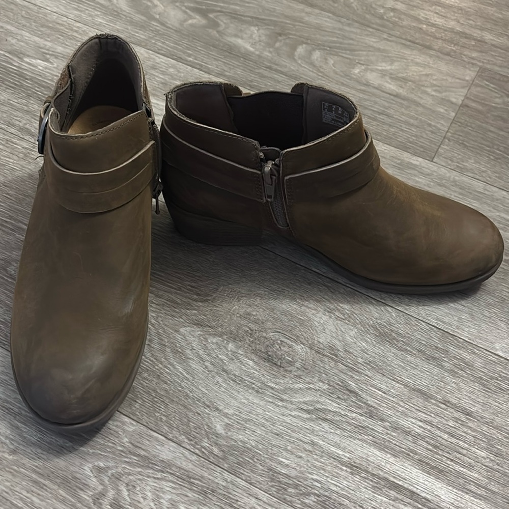 Clarks Collection Leather Ankle Boots Charlten Rae